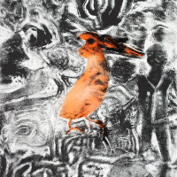 Martin et les autres, acrylique et gravure, 56 x 76 cm, 2015 © Marie Tijou Martin et les autres, acrylique et gravure, 56 x 76 cm, 2015 © Marie Tijou