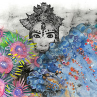 Doris, aquarelle et gravure, 56 x 76 cm, 2017 © Marie Tijou Doris, aquarelle et gravure, 56 x 76 cm, 2017 © Marie Tijou