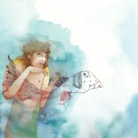 Faune de mer, aquarelle et gravure, 30 x 40 cm, 2017 © Marie Tijou Faune de mer, aquarelle et gravure, 30 x 40 cm, 2017 © Marie Tijou