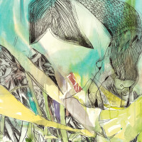 Plongeon, aquarelle et gravure, 56 x 76 cm, 2018 © Marie Tijou Plongeon, aquarelle et gravure, 56 x 76 cm, 2018 © Marie Tijou