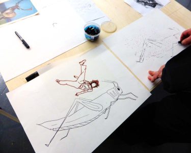 Atelier pédagogique adultes : bestiaire étranger.