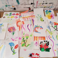 Vue d'atelier, juillet 2023.