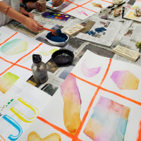 Vue d'atelier, juillet 2023.