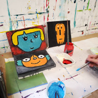 Vue d'atelier, juillet 2023.