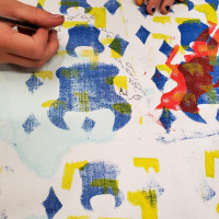 Vue d'atelier, juillet 2023.